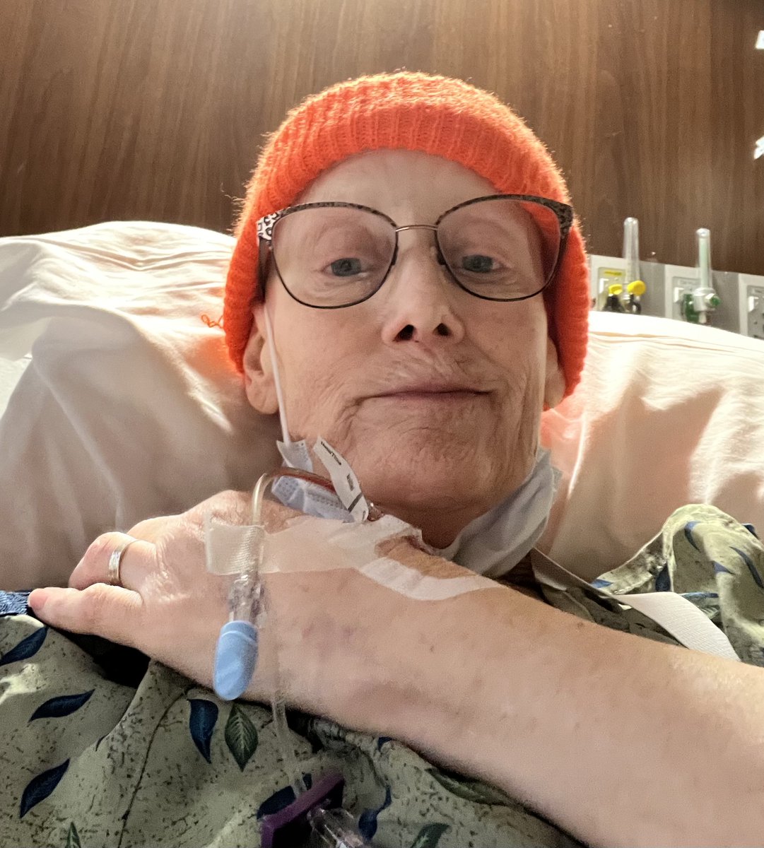 Still in the hospital. When they get one thing doing better another pops up. Then my BP tanked again. Potassium is too low for a paracentesis. I feel like I have 30 pounds of fluid in my belly. Plus the fluid can be why the BP tanked. Thank you for all your well wishes.