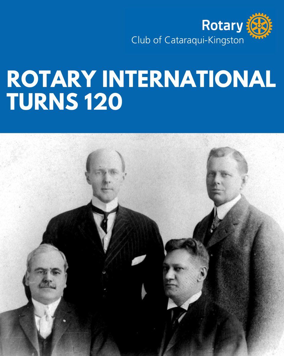 🎉🌍 Happy 120th Anniversary, <a href="/Rotary/">Rotary International</a> 🎉🌍
From a single meeting to a global movement of 1.4 million members, #Rotary has spent 120 years creating positive change, fostering friendships, and serving communities worldwide. #magicofrotary #serviceaboveself