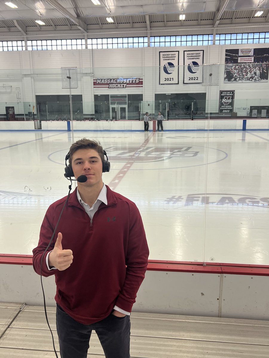 WMUAsports's tweet photo. UMass Women's Ice Hockey just wrapped up, and we did over 4,300 views on YouTube and broadcasted ALL home games 

A HUGE thank you to @JacobRepper1 and @JohnR4949 for their persistence, along with our cameramen &amp; engineers. Thank you to the parents for their donations and support https://t.co/PgdDFP2B0G