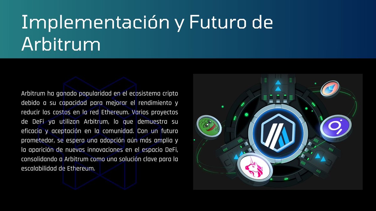 Samuel Reina (@samuelsjrf7) on Twitter photo 💭Descubre Arbitrum: La Revolución de la Escalabilidad en Ethereum
Arbitrum, una innovadora solución de capa 2 para Ethereum, está transformando la forma en que realizamos transacciones en la blockchain.
<a href="/arbitrum_esp/">Arbitrum Español</a> <a href="/arbitrum/">Arbitrum</a> <a href="/DefinomicsLabs/">Definomics Labs</a> 💭Descubre Arbitrum: La Revolución de la Escalabilidad en Ethereum
Arbitrum, una innovadora solución de capa 2 para Ethereum, está transformando la forma en que realizamos transacciones en la blockchain.
<a href="/arbitrum_esp/">Arbitrum Español</a> <a href="/arbitrum/">Arbitrum</a> <a href="/DefinomicsLabs/">Definomics Labs</a>