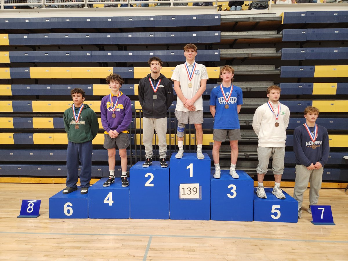 The top 7 qualified for the PIAA West Regional!

🥈 Dominic Ferraro, <a href="/PR_RamsAD/">Pine-Richland Athletics</a>
🥉 TJ Allison, <a href="/Trinity_Hillers/">Trinity Athletics</a>
4⃣ Owen Campbell, <a href="/PlumAthletics/">Plum Athletics</a>
5⃣ Talan Mizenko, <a href="/sflionssports/">South Fayette Sports</a>
6⃣ Deydon Soto, <a href="/BvasdAthletics/">BVASD Athletic Department</a>
7⃣ Nathan Klingensmith, <a href="/norwinathletics/">Norwin Athletics</a>
8⃣ Aden Stout, <a href="/BP_BlackHawks/">Bethel Park Athletics</a>
