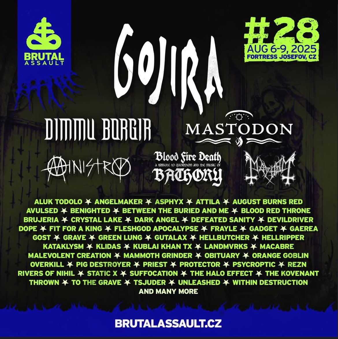 Chrissy Warner (@chrissydrums) on Twitter photo So Stoked to play this!
CZECH REPUBLIC
BRUTAL ASSAULT FESTIVAL <a href="/brutalassault/">Brutal Assault</a>
August 6th Tix. Brutalassault.cz
#dopetheband #brutalassault So Stoked to play this!
CZECH REPUBLIC
BRUTAL ASSAULT FESTIVAL <a href="/brutalassault/">Brutal Assault</a>
August 6th Tix. Brutalassault.cz
#dopetheband #brutalassault