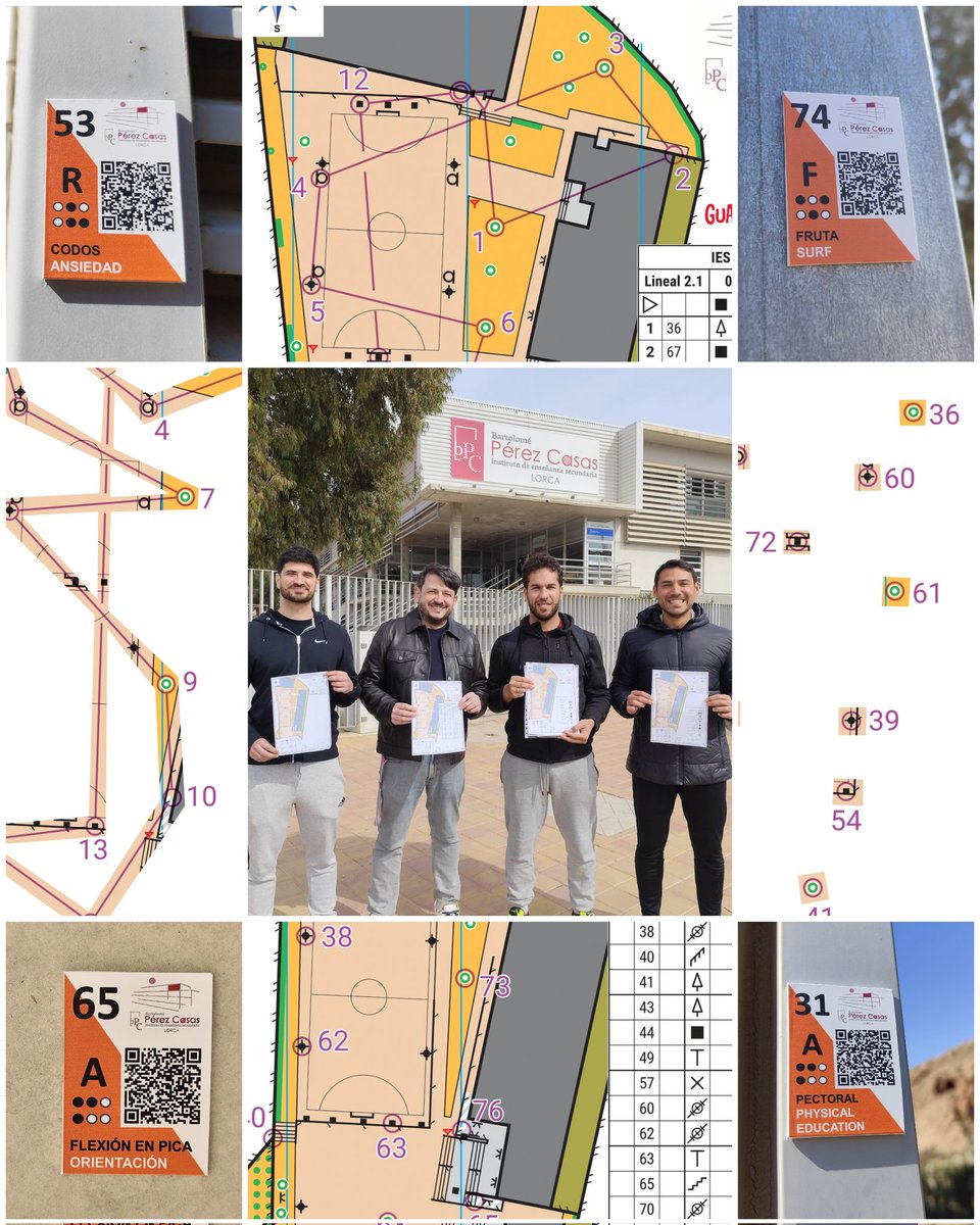 📢 El IES Bartolomé Pérez Casas de #Lorca ya cuenta con un CPO Escolar como espacio deportivo-educativo para desarrollar el contenido de orientación🧭🗺️a través de una multitud de actividades🏃‍♀️🏃‍♂️así como para trabajar otros contenidos de forma transversal y motivante📏
👏🏻👏🏻👏🏻