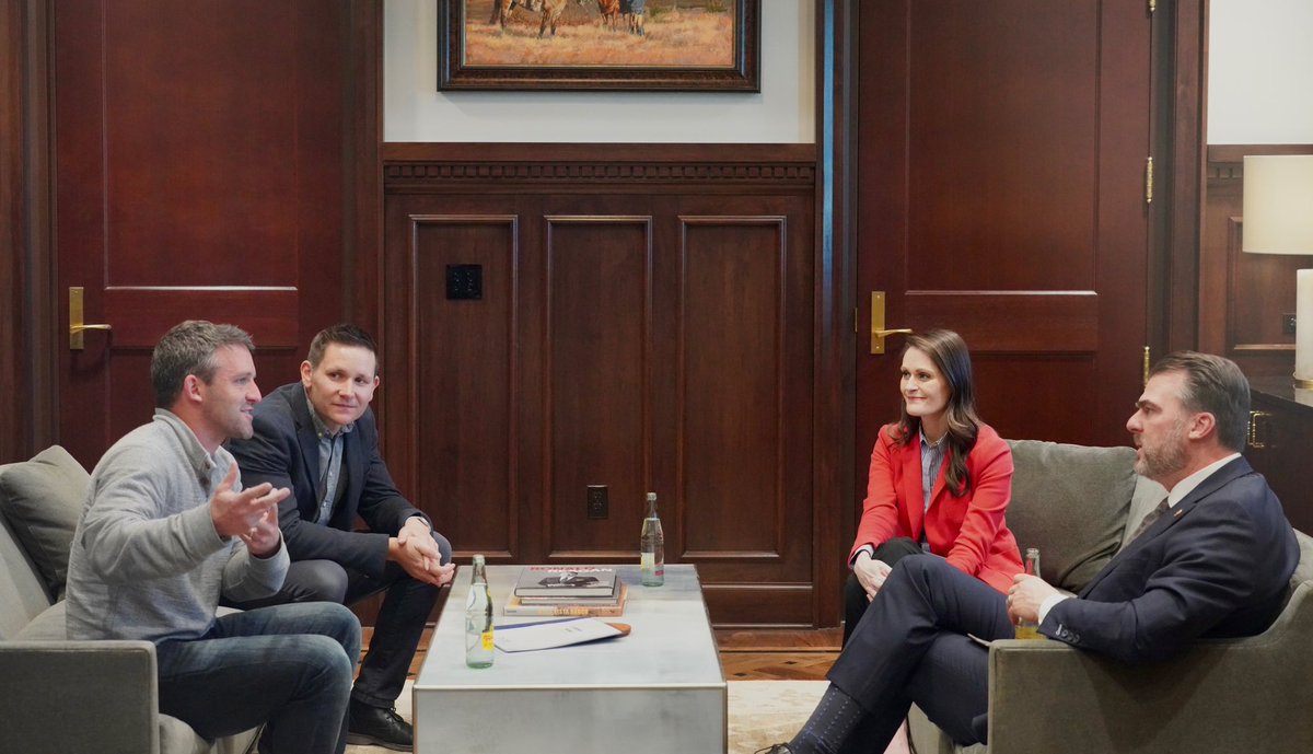 Chrisman (@chrisman) on Twitter photo Thrilled to partner with visionary Governor <a href="/GovStitt/">Governor Kevin Stitt</a> and Education Secretary <a href="/NellieSandersOK/">Nellie Sanders</a> to bring the magic of the Synthesis AI tutor to Oklahoma schools and families.
Tutor will be available to ALL third grade students in the state this fall. Proud to work with the Thrilled to partner with visionary Governor <a href="/GovStitt/">Governor Kevin Stitt</a> and Education Secretary <a href="/NellieSandersOK/">Nellie Sanders</a> to bring the magic of the Synthesis AI tutor to Oklahoma schools and families.
Tutor will be available to ALL third grade students in the state this fall. Proud to work with the