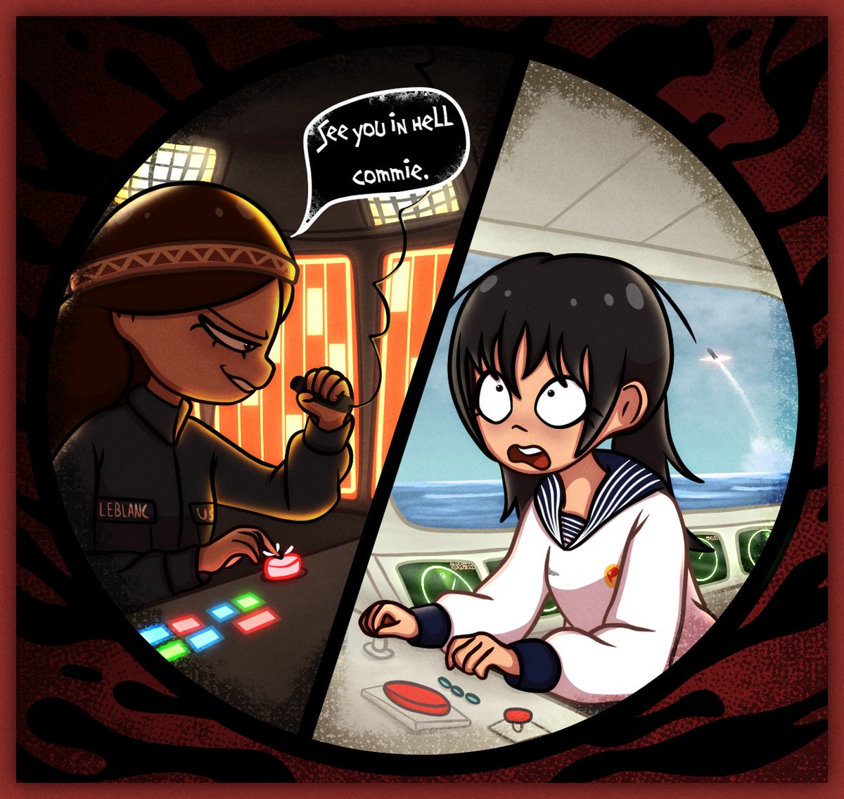 Aidanisl8's tweet image. Back to the old shading style for this one :p
Good luck with basic @PatSharpie2004 ! 🪖