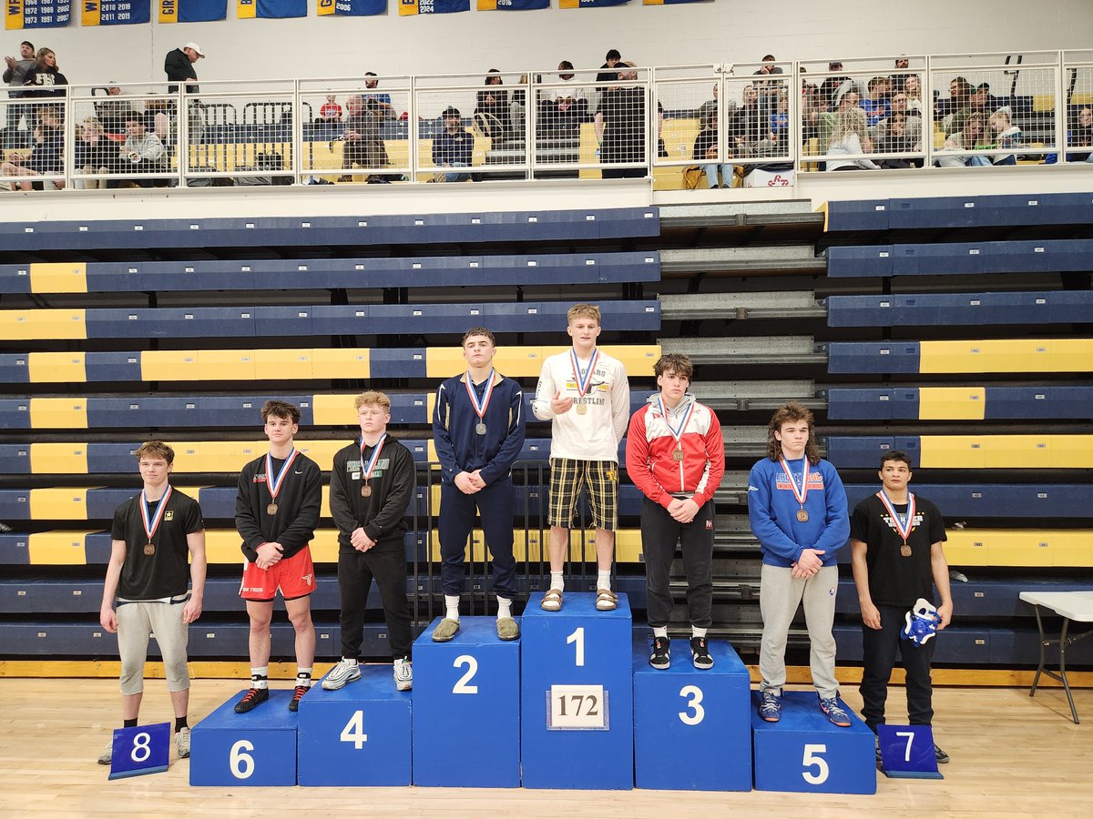 The top 7 qualified for the West Regional!

🥈 Mario Hutcherson, <a href="/Kiski_Area_SD/">Kiski Area SD</a>
🥉 Carter Morvay, <a href="/NHAthletics_/">North Hills Athletics</a>
4⃣ Maclane Miller, <a href="/PR_RamsAD/">Pine-Richland Athletics</a>
5⃣ Kaleb Kinzey, <a href="/AHSRIVERHAWKS/">Armstrong River Hawks</a>
6⃣ Michael Olszewski, <a href="/MoonTigersAD/">Moon Area Tigers</a>
7⃣ Ayden Solomon, <a href="/CanonMacSports/">Canon-McMillan Sports</a>
8⃣ Devin McCauley, <a href="/MtLebanonSports/">MtLebanon Sports</a>