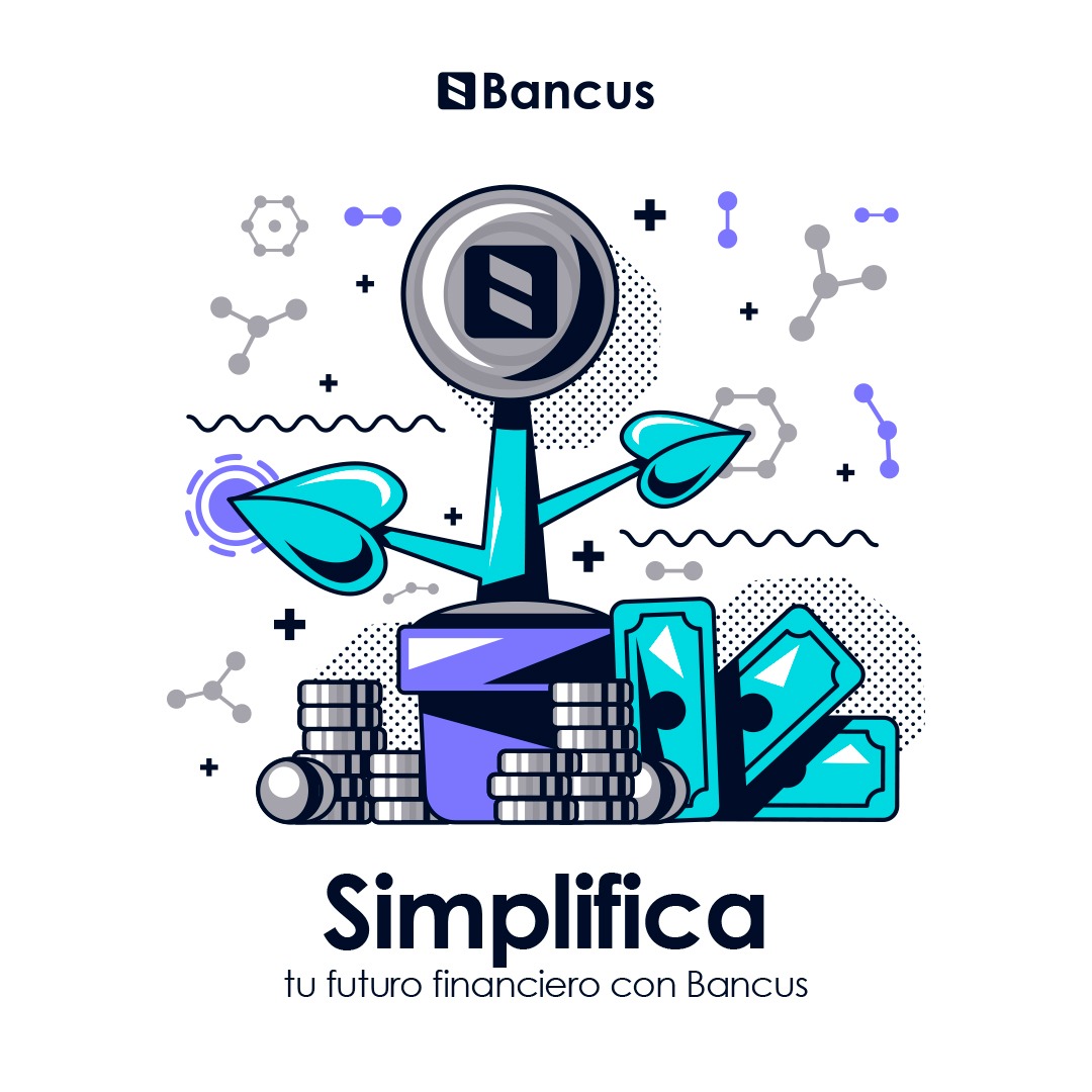 Simplifica tu futuro financiero con Bancus. Gestiona, invierte y crece con herramientas innovadoras para tu capital. 

Síguenos y descubre más. 🚀 bancus.io