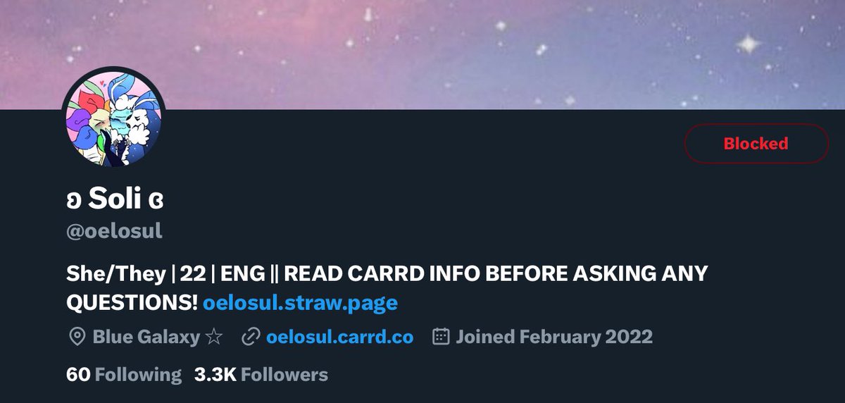 !!! PLEASE READ !!! 

Short 🧵 on Problematic things @/Oelosul has done

TW for Content warning: sexual abuse, grooming, narcissism, manipulation and sending of unsolicited NSFW messages
( #dandysworld #ROBLOX #poppyplaytime #SmilingCritters )