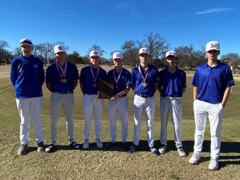 Boys golf wins their tournament at Emerald Bay. Ryan Lewinski is 6th place medalist.