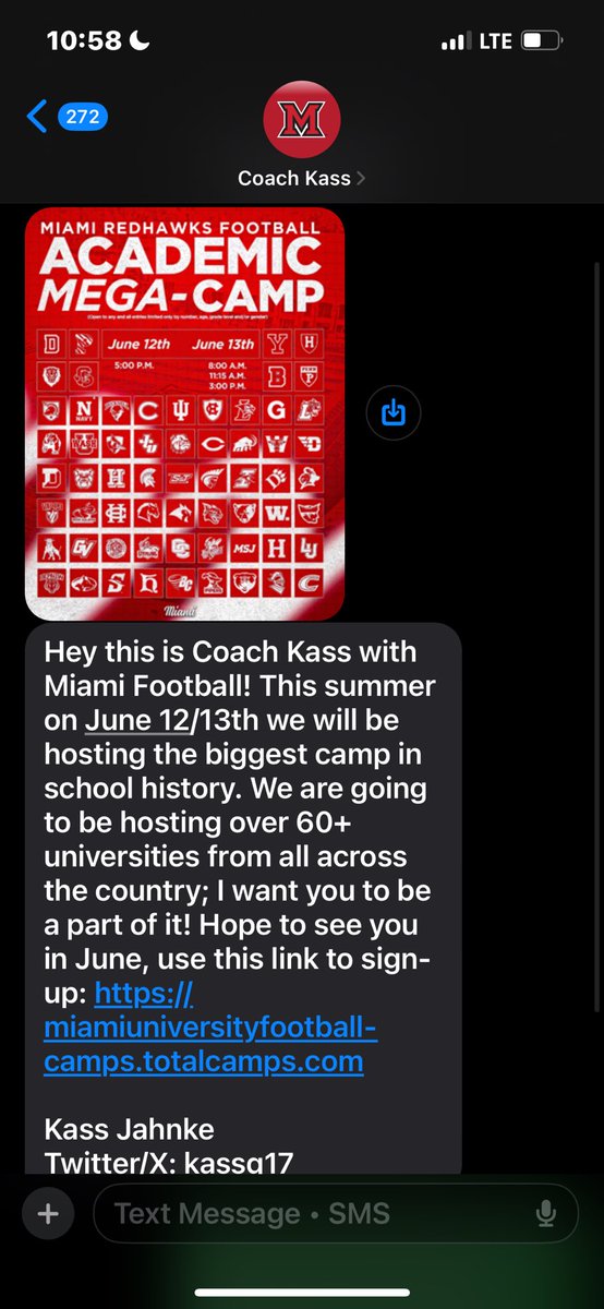 Kalen Barksdale (@kalenb25) on Twitter photo I want to thank Coach <a href="/kassq17/">Kass J.</a> for this wonderful opportunity inviting me to attend the Academic Mega-Camp in June!! This is truly a blessing Coach and I’ll see you and everyone else at camp soon. God is good🙏🏾 !! <a href="/PlayBookAthlete/">PLAYBOOK ATHLETE</a> <a href="/MiamiRedHawks/">Miami Athletics</a> <a href="/RedHawkInsider/">Miami Recruiting</a> <a href="/Martin_Miami_HC/">Chuck Martin</a> I want to thank Coach <a href="/kassq17/">Kass J.</a> for this wonderful opportunity inviting me to attend the Academic Mega-Camp in June!! This is truly a blessing Coach and I’ll see you and everyone else at camp soon. God is good🙏🏾 !! <a href="/PlayBookAthlete/">PLAYBOOK ATHLETE</a> <a href="/MiamiRedHawks/">Miami Athletics</a> <a href="/RedHawkInsider/">Miami Recruiting</a> <a href="/Martin_Miami_HC/">Chuck Martin</a>