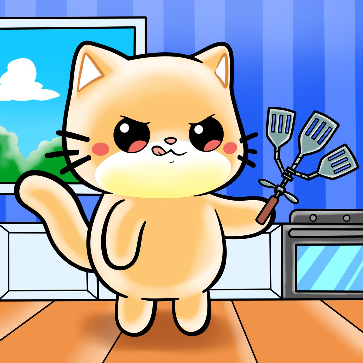 NickiDoesCrypt0's tweet photo. @mochi_token LET THE CAT COOK https://t.co/rbm6jA1wCP