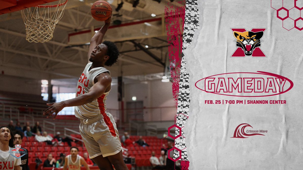 SXU Athletics (@sxuathletics) on Twitter photo Come out to the Shannon Center tonight to cheer on <a href="/SXU_MBB/">SXU Men's Basketball</a> as they play Calumet St. Joseph (Ind.) in the CCAC Tournament Quarterfinals at 7:00 pm! #GoCougs🐾🏀 #WeAreSXU
📊: sxucougars.com/sidearmstats/m…
🖥: youtube.com/@SaintXavierUn… Come out to the Shannon Center tonight to cheer on <a href="/SXU_MBB/">SXU Men's Basketball</a> as they play Calumet St. Joseph (Ind.) in the CCAC Tournament Quarterfinals at 7:00 pm! #GoCougs🐾🏀 #WeAreSXU
📊: sxucougars.com/sidearmstats/m…
🖥: youtube.com/@SaintXavierUn…