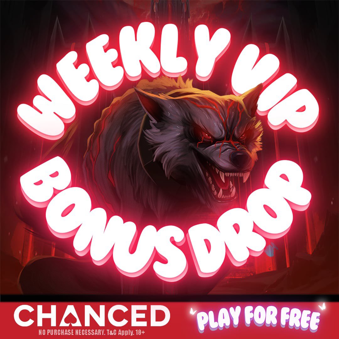 💰 Weekly VIP Bonus DROP 💰

💸 t.me/chancedvip

✅ Join our HIGH ROLLER TELEGRAM to get the link &amp; claim your WEEKLY BONUS if you are a Copper+ VIP player!

Good luck out there! 💯