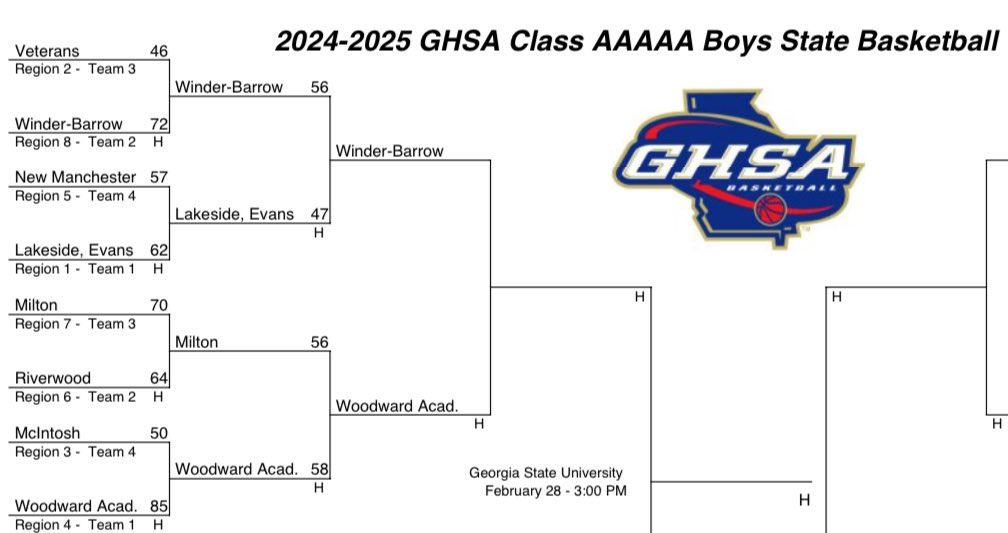 🚨🏀ELITE 8🏀🚨

Wednesday night the Doggs will face off with the War Eagles of Woodward Academy at 7pm in College Park with a chance to go to the Final 4! Doggs fans clear the schedule and make the trip. Show up EARLY and be LOUD! #GoDoggs