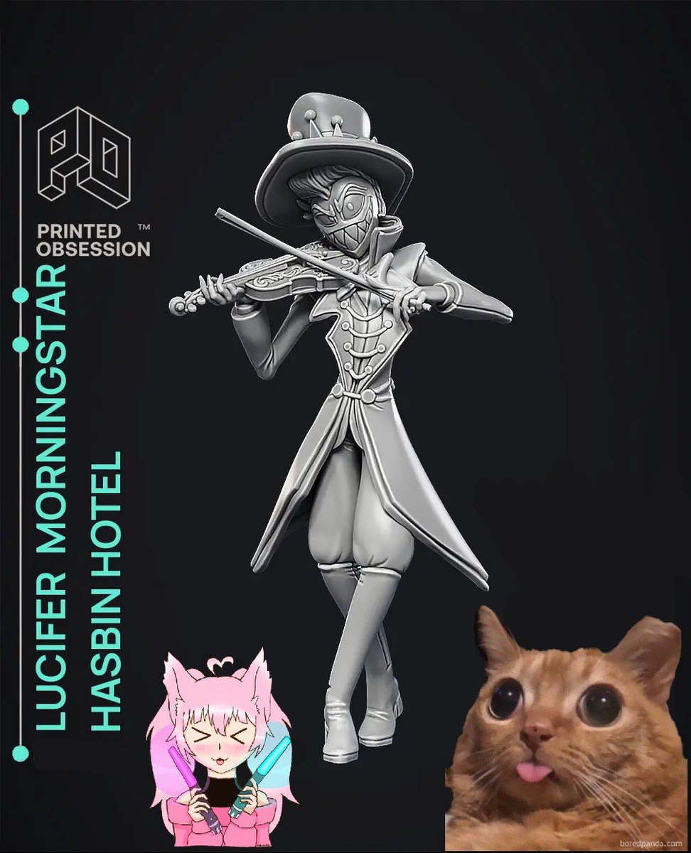 KaikainaKat's tweet photo. Stream Wednesday February 26th at 3pm. So excited to get back into painting!  Got my hands on some really fun models. This week owe will be painting Lucifer from Hazbin Hotel! :3 #paint #painting #paintingprocess #painter #miniatures #miniaturepaintingart #miniaturepainters https://t.co/7kGmijYRFn