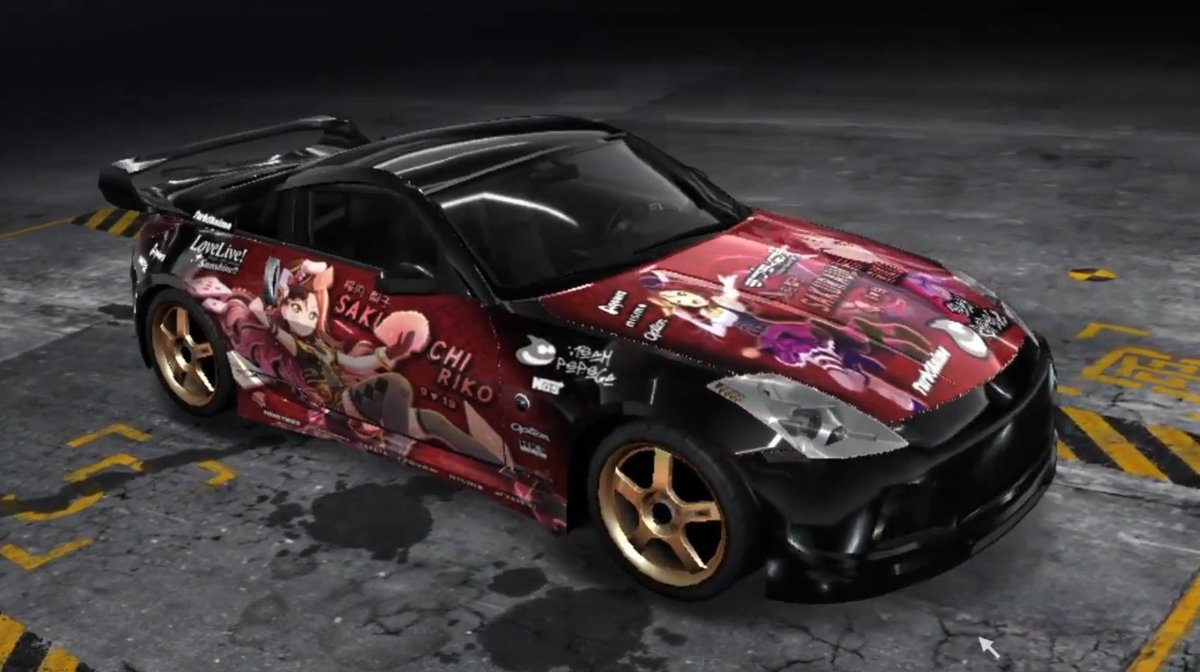 Turbo_Anime's tweet photo. @Roguetoad27 I'll just say being part of a modding team, each dev members had there own cars with there own liveries. And although I will have a new car with a new livery in a next major update, I wanted to make sure I represented Riko-chan and still will be true for the new design. https://t.co/oULWlIrUQk
