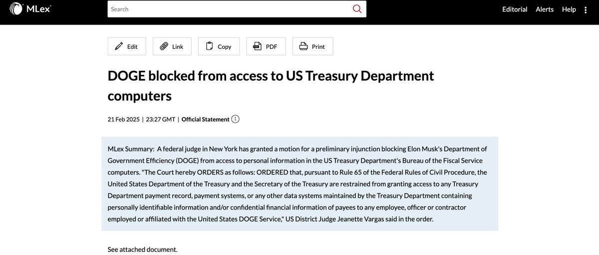 Swiftstories's tweet image. Breaking on @mlexclusive : Two fired #PCLOB Dems, Travis LeBlanc and Ed Felton, have sued the #privacy board, its one remaining GOP member and @realDonaldTrump saying Congress designed the oversight board to be independent and Trump acted unlawfully and in violation of the