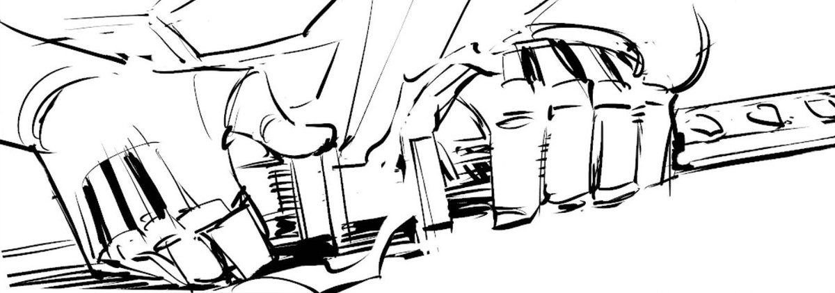 Thien was on fire and just wrapped up sketching Chapter 5!
Things aren’t looking good for Ghost and the crew... another heavy hit is coming their way in Volume 4. Brace yourselves!