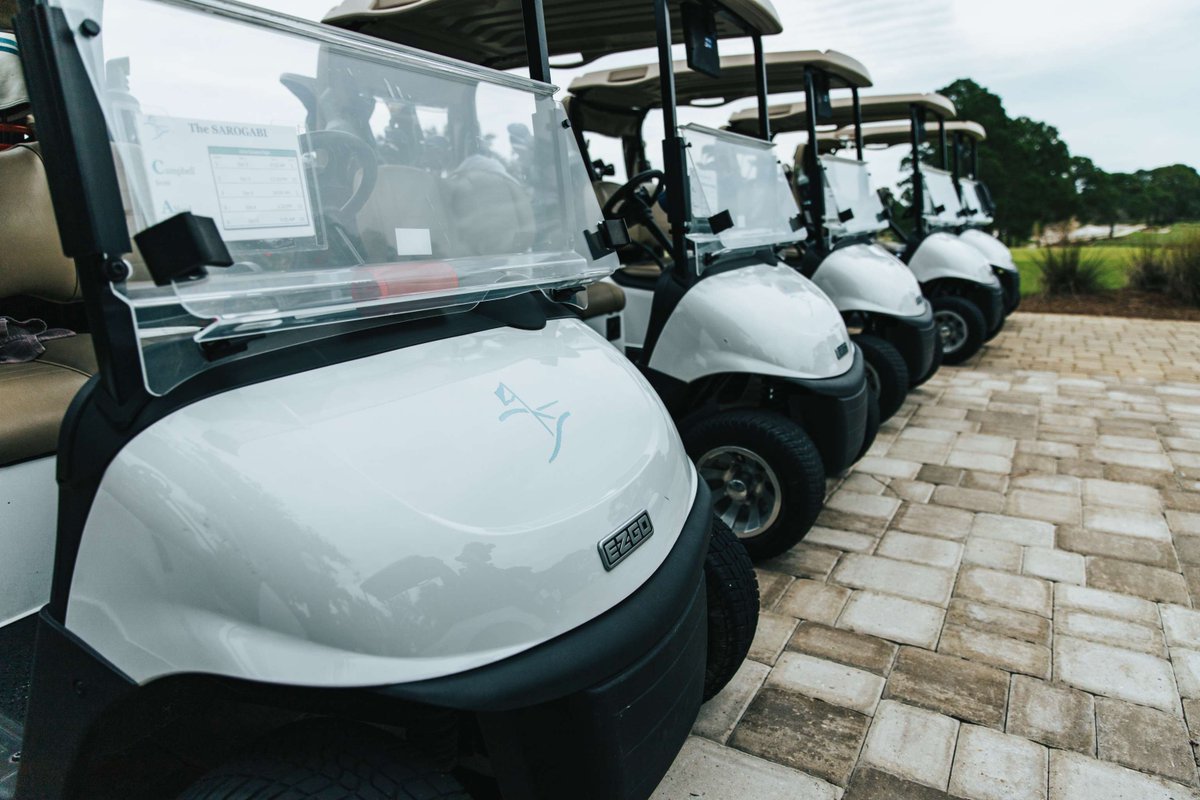 SRGolfClub's tweet photo. The perfect lineup. Whether you're hitting the course solo or with friends, outside services always has our golf carts ready to roll. https://t.co/O9jqam58W0