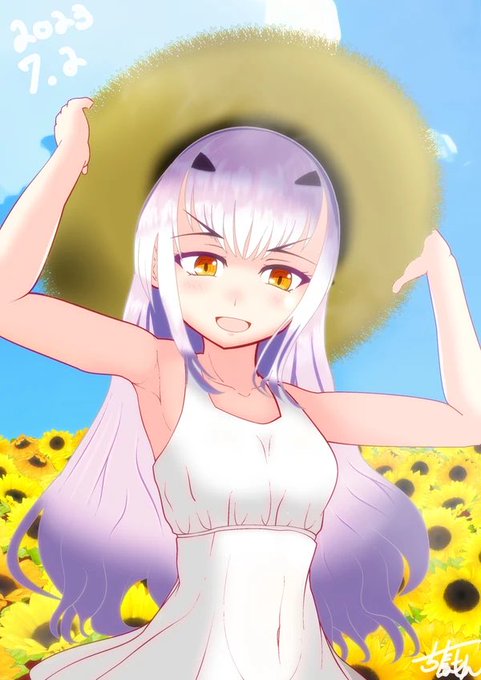 #メリュジーヌ
PUで再掲の流れ?
昔描いたメリュ子 