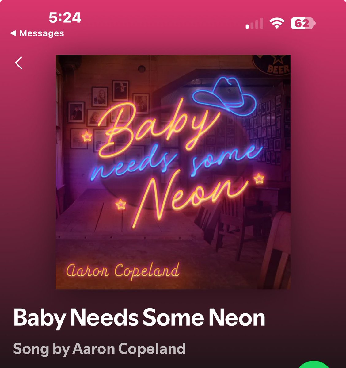 My buddy <a href="/ACopelandmusic/">Aaron Copeland</a> has a new song out and it’s COUNTRY!!! Y’all do yourself a favor and go check it out and spin it about 200 times this week!