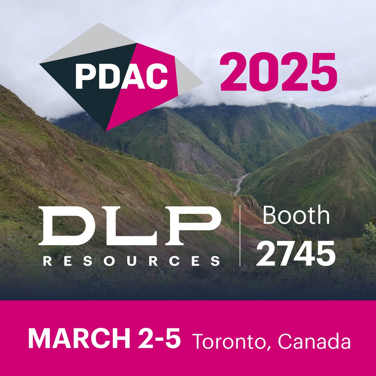 Come find us at booth 2745 at #PDAC2025