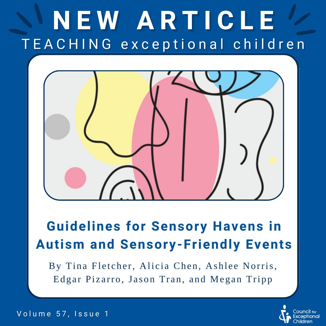 TEC_CEC's tweet image. Sensory havens promote environmental inclusivity and help neurodiverse individuals enjoy simple but satisfying times with their families and friends. Check out this article to learn about autism architecture guidelines and practical strategies for designing and operating havens!