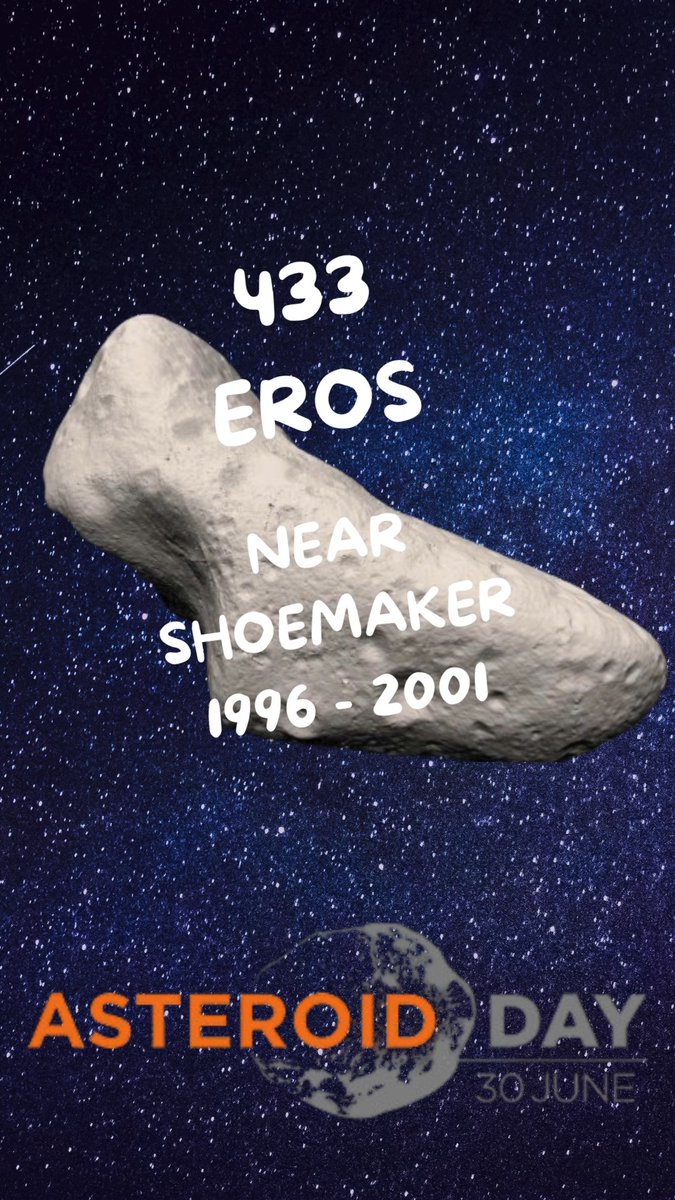Astrocuentos's tweet photo. Día del Asteroide (10 años): 433 Eros y NEAR Shoemaker. https://t.co/F6FTHejuRm
Colaboración con @AsteroidDay
#Asteroides #AsteroidDay #10años #DefensaPlanetaria #433Eros #NEAR #Shoemaker https://t.co/IeuwpIQBfG