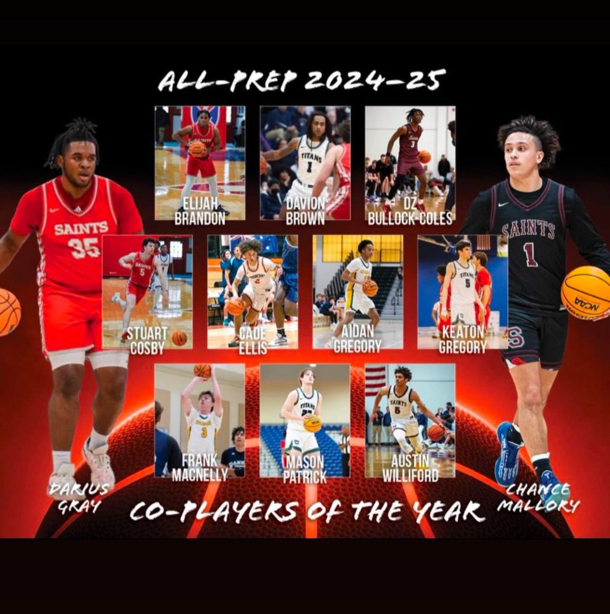 NickLeonardelli's tweet photo. Congrats to Frank MacNelly 25’ and Aidan Gregory 26’ for being named All VPL. Well deserved honor! https://t.co/Wsq0dnv0kg