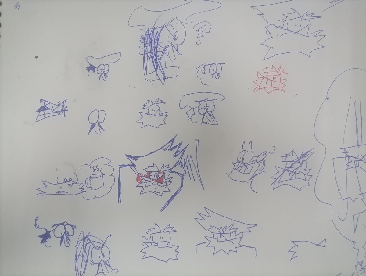 gallium_eater95's tweet image. what no sleep and art block does to a mf...