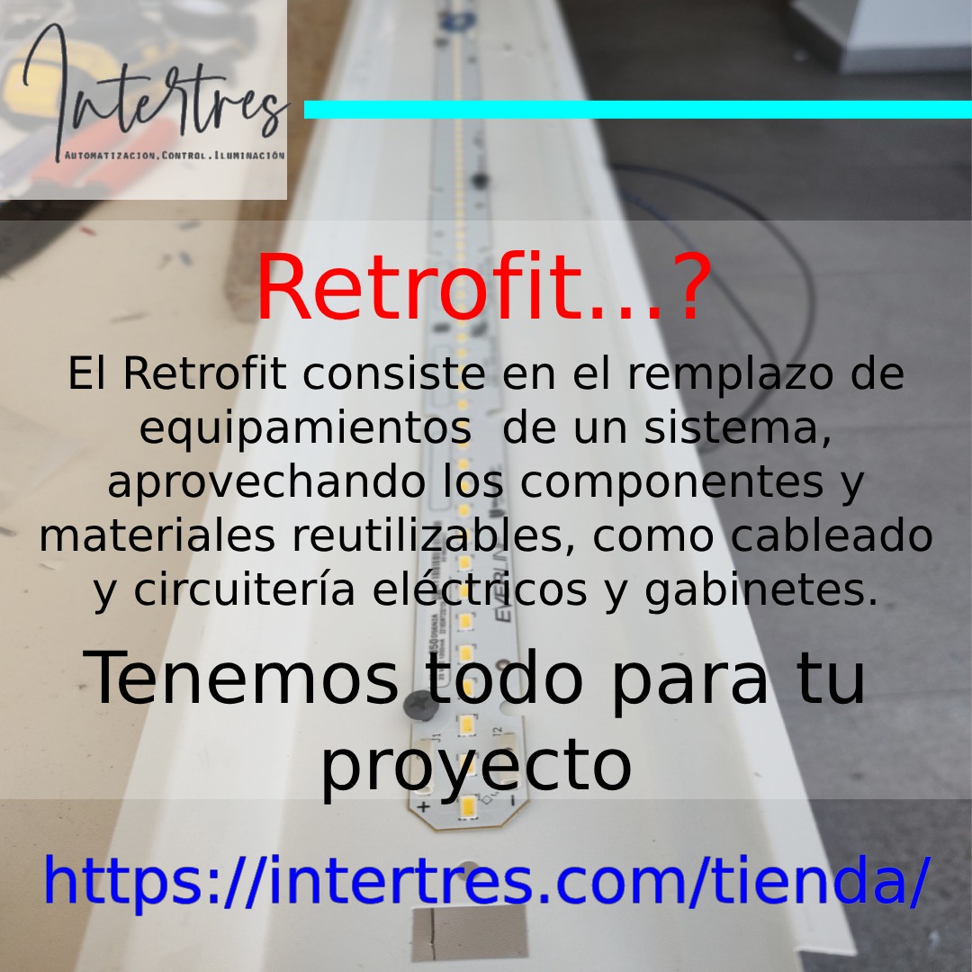 intertres's tweet image. Retrofit... actualización de luminarias intertres.com/tienda