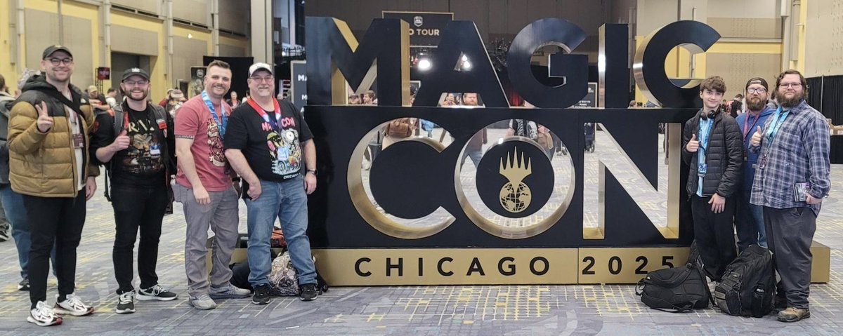 And finally to the squad. We started this adventure just <a href="/keeflouise/">Muad’Keet</a> and myself back in 2023 to Minneapolis. 2024 we added <a href="/CaseOfEmergency/">Sam Case</a> and TwitterlessJosh. This year we grew to 7 adding Tracy, Steve and Ben. Absolutely loved our time and cannot wait for next year. #MCChicago