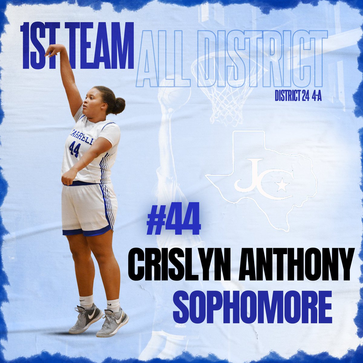 Jarrell Lady Cougars Basketball (@jhsladycougars) on Twitter photo 1st Team All District 24AAAA <a href="/crislyn_anthony/">Crislyn Anthony</a> ! <a href="/Jarrell_ISD/">Jarrell ISD</a> <a href="/coachahaire/">Alan Haire</a> <a href="/LadyCougar_JHS/">Lady Cougar Athletics</a> 1st Team All District 24AAAA <a href="/crislyn_anthony/">Crislyn Anthony</a> ! <a href="/Jarrell_ISD/">Jarrell ISD</a> <a href="/coachahaire/">Alan Haire</a> <a href="/LadyCougar_JHS/">Lady Cougar Athletics</a>