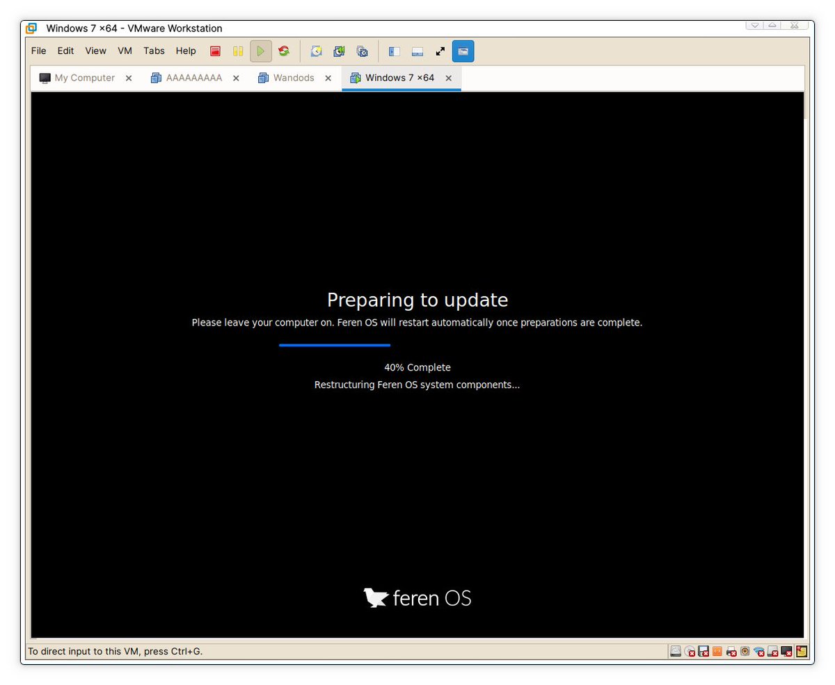 Feren OS tweet media