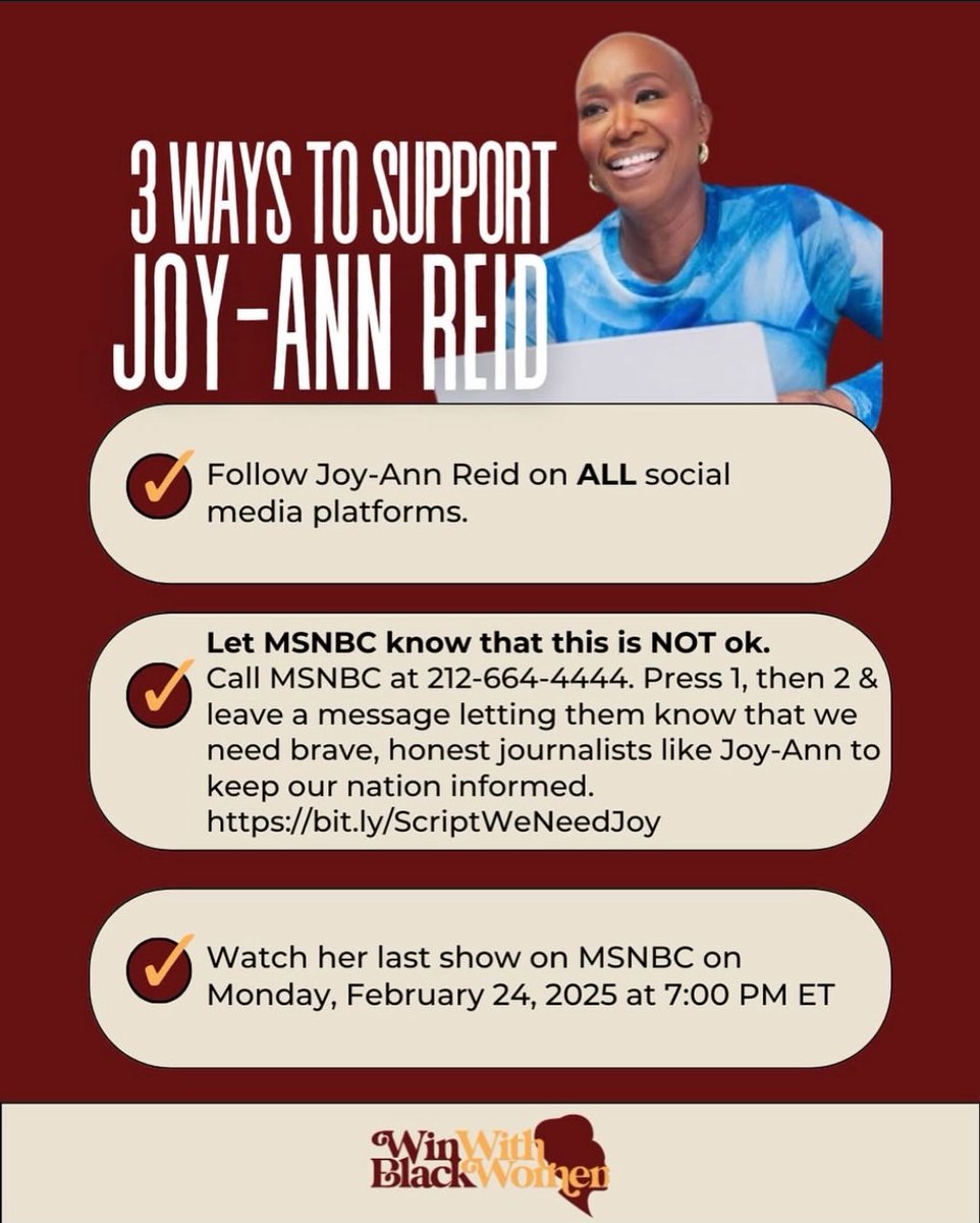 We've got your back, Joy!