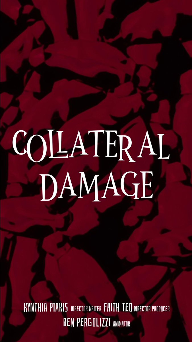 swiffdottv's tweet photo. Collateral Damage (CTC, Not Classified).
*This film may not be suitable for all audiences. 
For the children who have fallen victim to war.
Written &amp; Directed by Kynthia Piakis.
BOOK https://t.co/WbBNSgBReu
#KynthiaPiakis #Swiff25 https://t.co/Zjh1uhlMnK