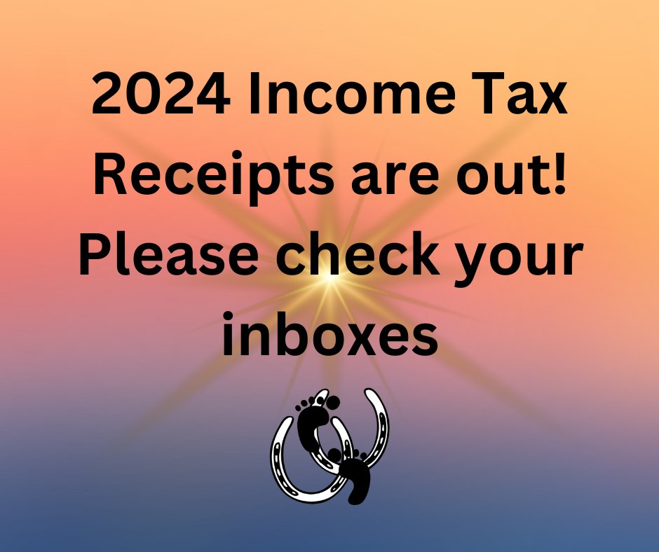 If you are unable to find your receipt, please check your spam folder and do a search in your email for "Barefoot". If you are unable to find your receipt, please message us in messenger and we will get it for you as soon as possible. Thank you so much for your support in 2024!