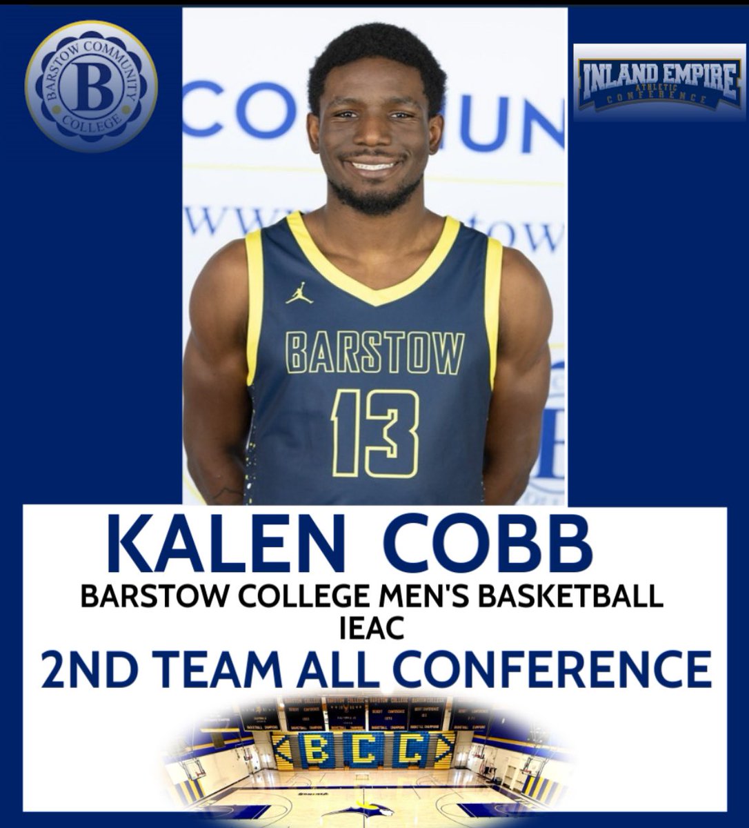Barstow_MBB's tweet image. Congratulations to Quincy White & Kalen Cobb Jr for earning 2nd Team ALL CONFERENCE in the Inland Empire Athletic Conference‼️💪🏾✅
@CoachAFermin @sgnlthelgthoops