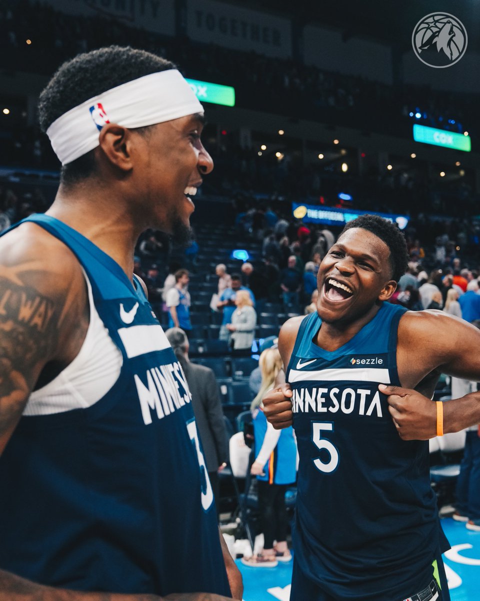 Timberwolves's tweet photo. NOT OVER ‘TIL IT’S OVER. https://t.co/0NDVo7s2Tx