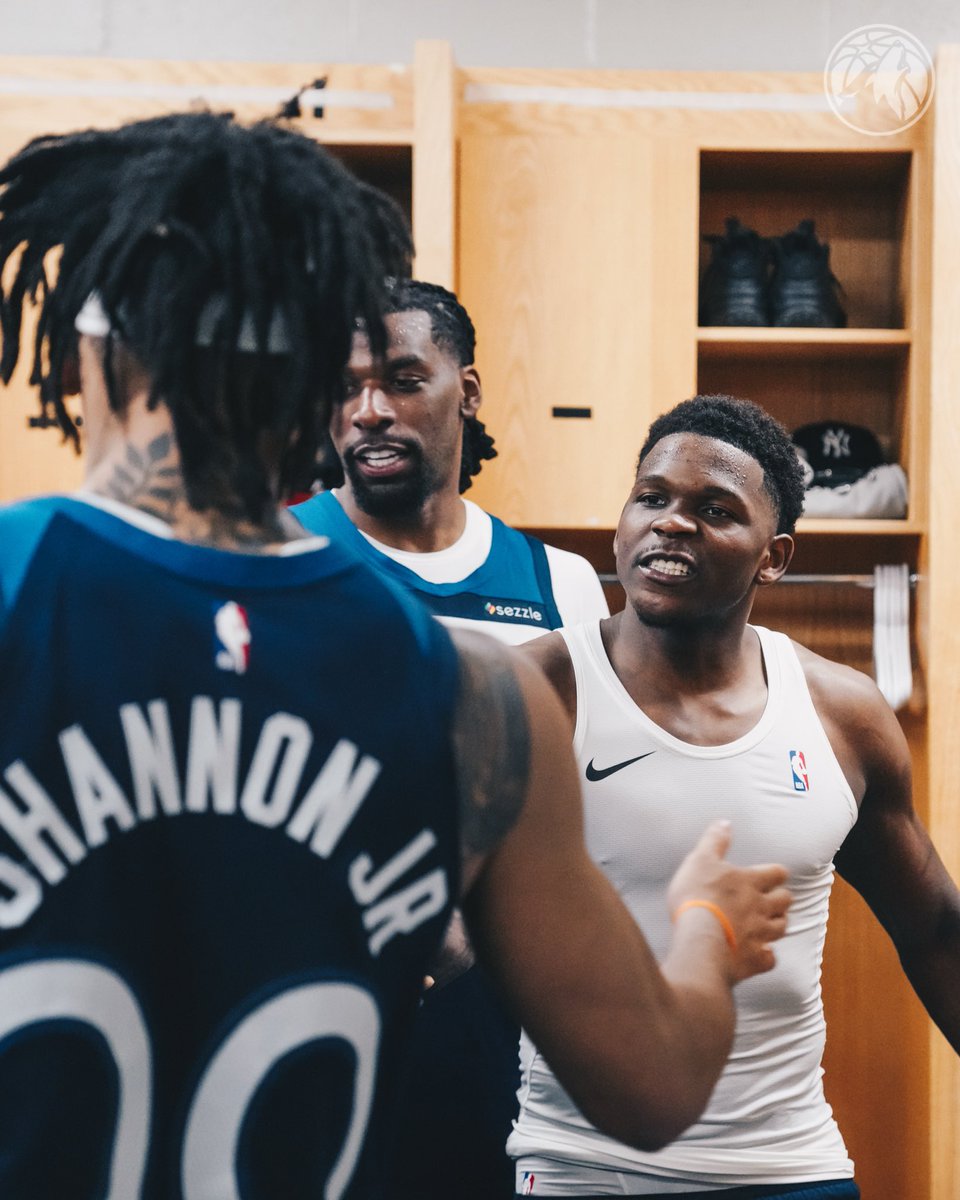 Timberwolves's tweet photo. NOT OVER ‘TIL IT’S OVER. https://t.co/0NDVo7s2Tx