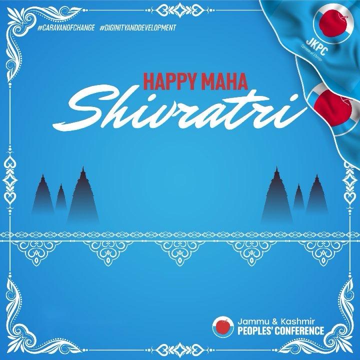 JKPCOfficial's tweet photo. Happy Maha Shivratri.. https://t.co/vpr1iUmnlA