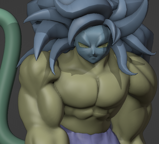 henrythedust's tweet photo. monkey #3dart #SuperSaiyan4 #blender3d https://t.co/tUNZSwExyB
