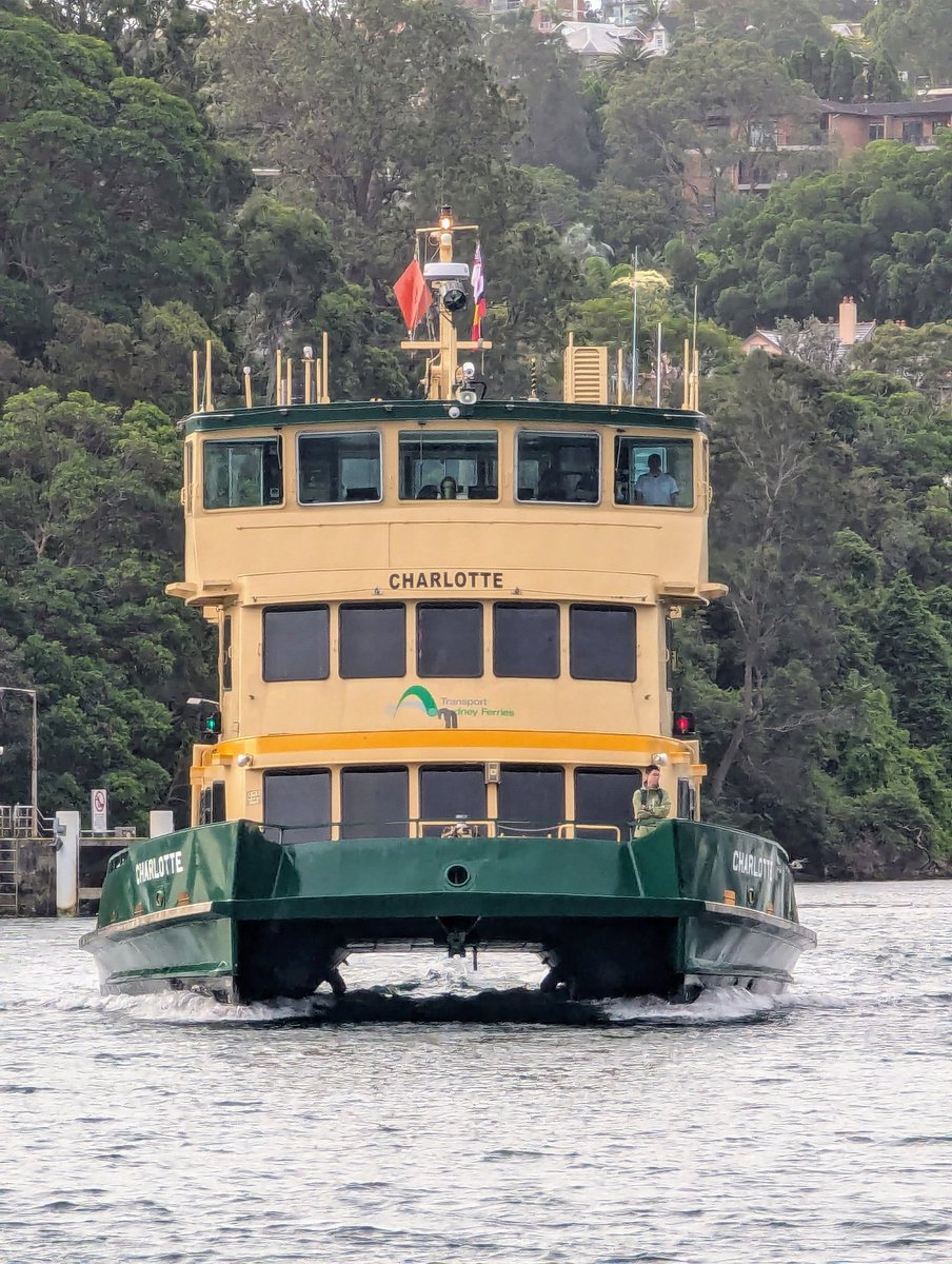 Lord of the Dance (@trashyhonky) on Twitter photo Went for a harbour swim on Sunday before work later that evening and caught Charlotte back to Circular Quay
This was also exactly 40 years to the day since she entered service. Looking good ⛴️😊
<a href="/FerriesInfo/">Sydney Ferries Info</a> <a href="/TransdevAustNZ/">Transdev Australia & New Zealand</a> Went for a harbour swim on Sunday before work later that evening and caught Charlotte back to Circular Quay
This was also exactly 40 years to the day since she entered service. Looking good ⛴️😊
<a href="/FerriesInfo/">Sydney Ferries Info</a> <a href="/TransdevAustNZ/">Transdev Australia & New Zealand</a>