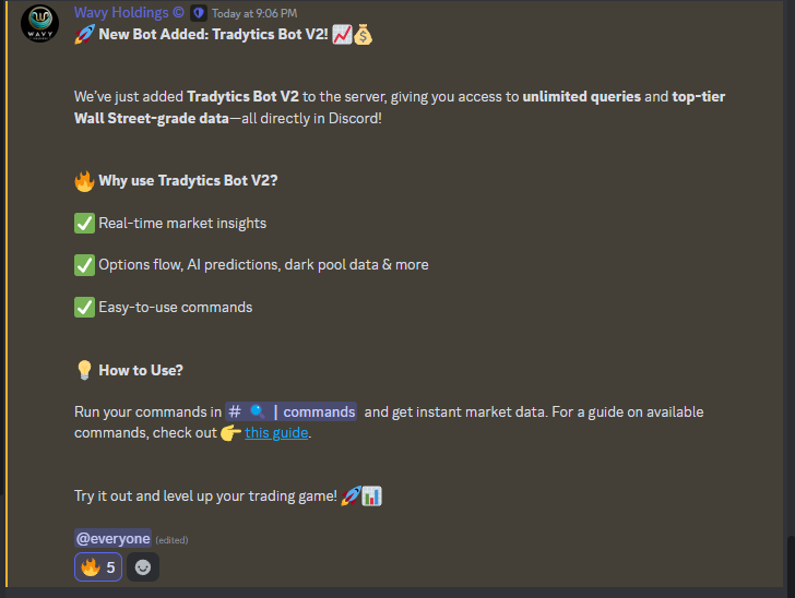 we are sooooooooooo back! 

<a href="/schwavy0/">Wavy</a> added query bots back in our server! 

all premium members can leverage for free!