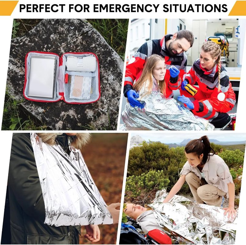 stealthprohq's tweet image. ‼️NEW PRODUCT ALERT‼️S.T.E.A.L.T.H. Pro HQ’s new Emergency Blanket is waterproof, tear resistant, lightweight, compact, and the perfect affordable blanket for any survival or emergency situation. Put it in your backpack or car so you’ll always be prepared. 🇺🇸#emergencyblanket