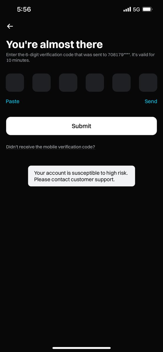 TalbotKarina's tweet photo. @bitgetglobal why can't I log into my account? It keeps saying my account is susceptible to high risk https://t.co/LP1QiX1YPd