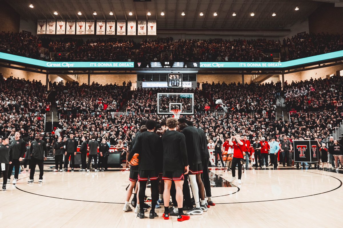 You’re the heart and soul of this program. 

Thank you Red Raider Nation for showing up and showing out.