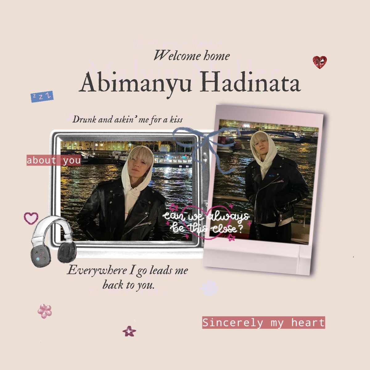 lunwete's tweet image. After searching far and wide, he finally finds the light—warm, comforting, and familiar. A place to rest, a place to stay. Welcome home, Abimanyu Hadinata @recmscent.