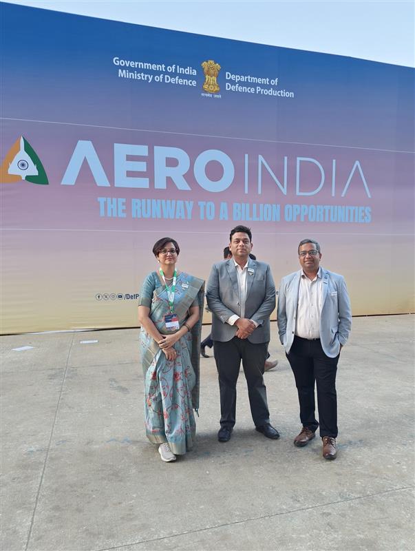 ConnectBlueKei's tweet photo. #BlueKeiSolutions had a supersonic week at #AeroIndia2025! We showcased HyperKube, our MBSE platform, sparking insightful discussions with industry leaders on the future of Digital Engineering in aerospace &amp; defense. Thank you for visiting!🤝#MBSE #SystemsEngineering #HyperKube https://t.co/KI0Ve6WZe5