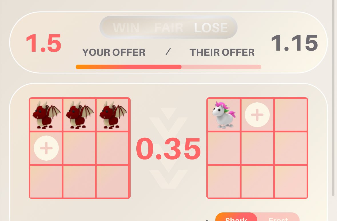 wolfscout66's tweet photo. @PlayAdoptMe Looking for one of these trades https://t.co/ExtDMWXAeN
